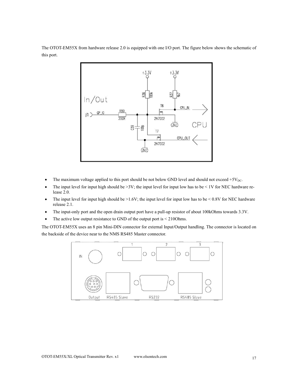 Olson Technology MUSCLE-EM55X User Manual | Page 18 / 69