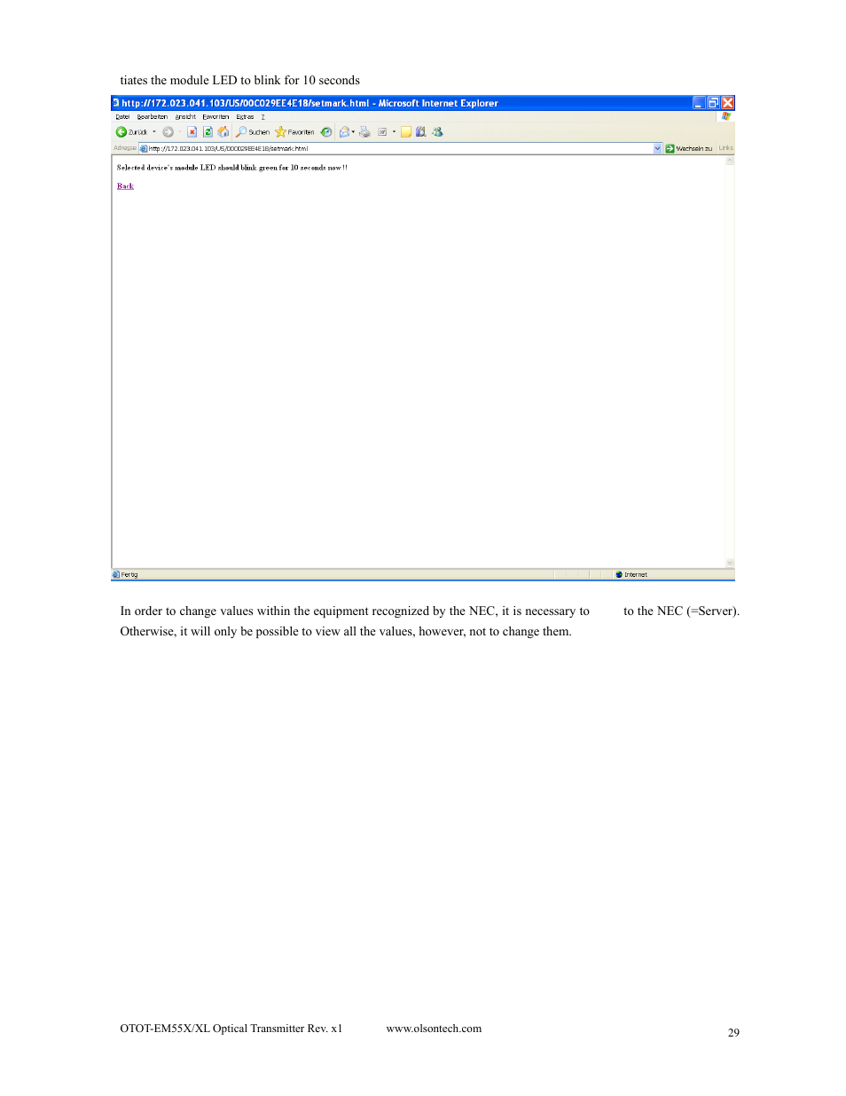 Olson Technology MUSCLE-EM55X User Manual | Page 30 / 69