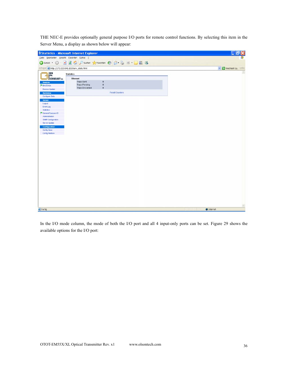 Olson Technology MUSCLE-EM55X User Manual | Page 37 / 69