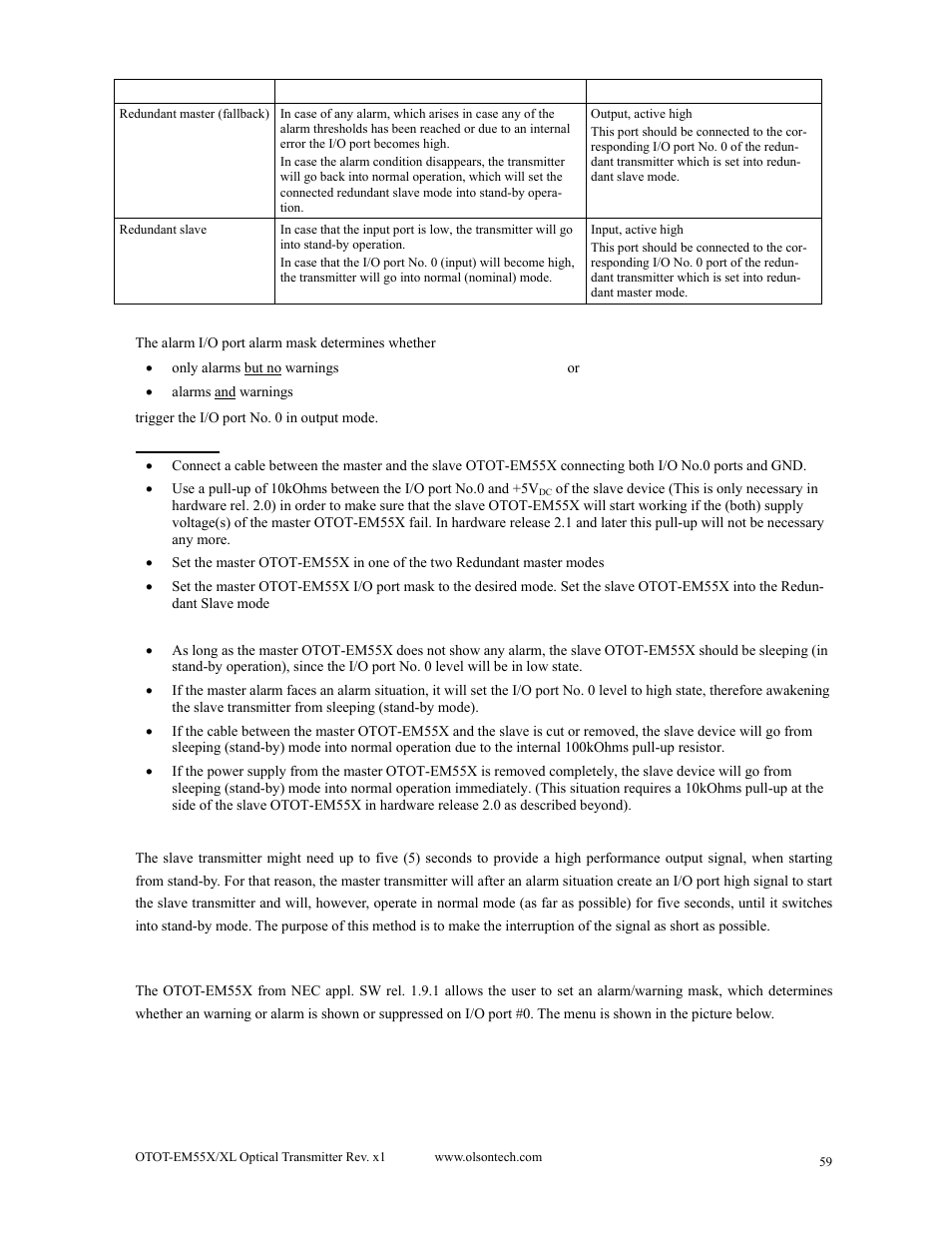 Olson Technology MUSCLE-EM55X User Manual | Page 60 / 69