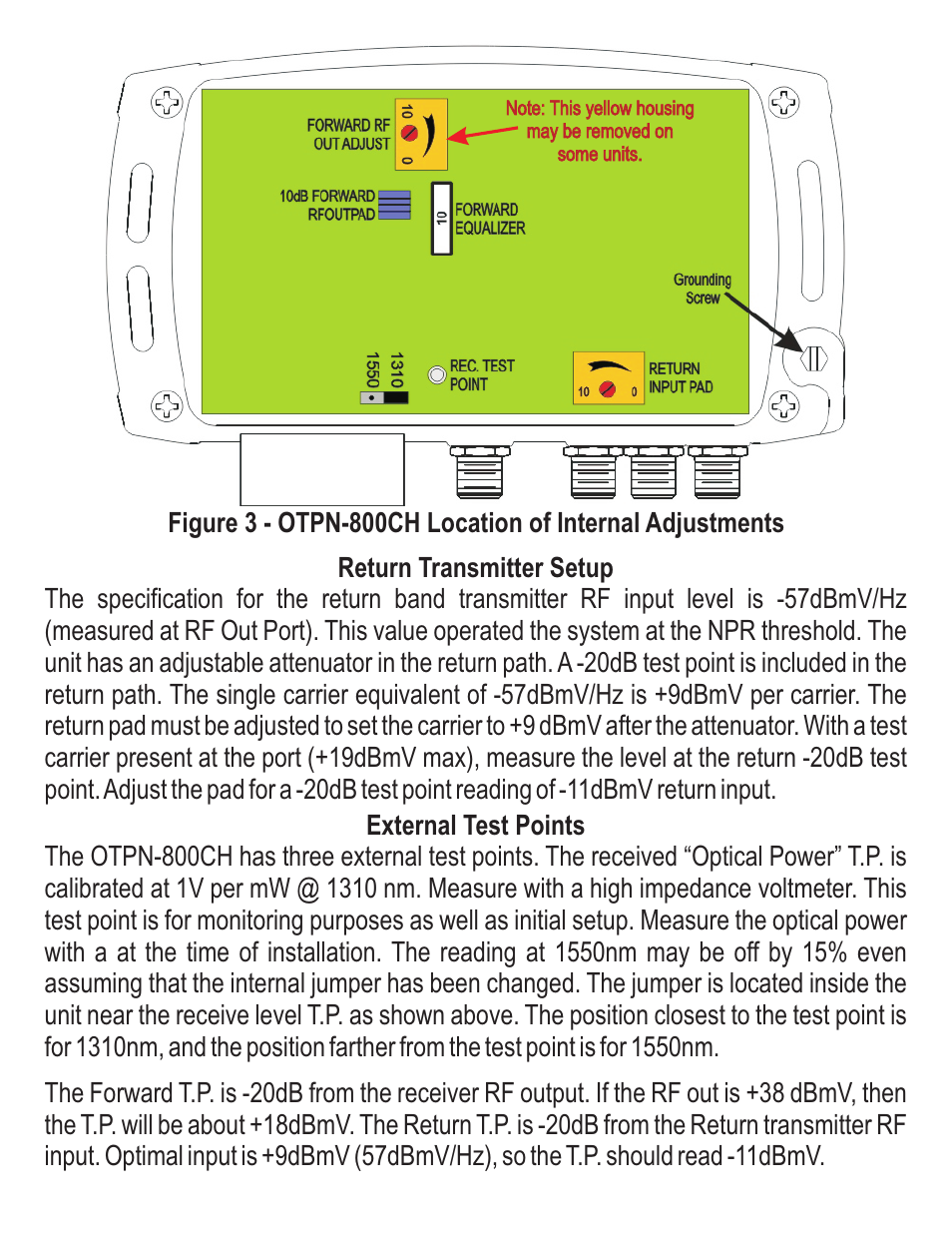 Olson Technology OTPN-800CH User Manual | Page 7 / 8