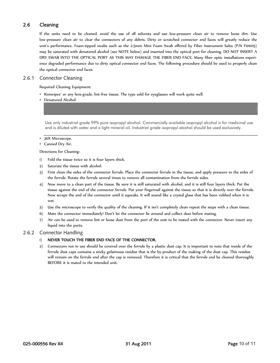 Olson Technology OTPN-MDN-870 User Manual | Page 10 / 11