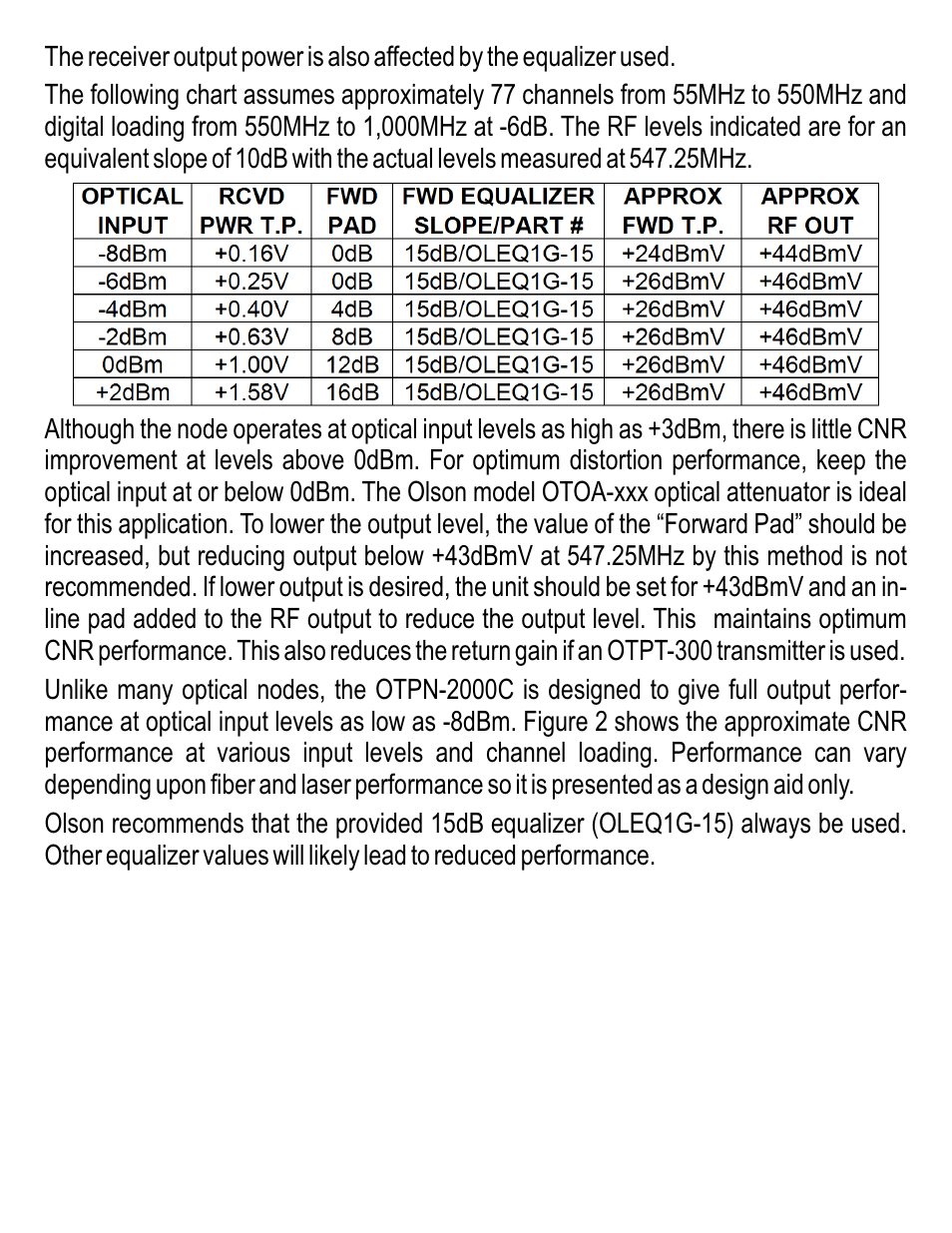 Olson Technology OTPN-2000C User Manual | Page 5 / 8
