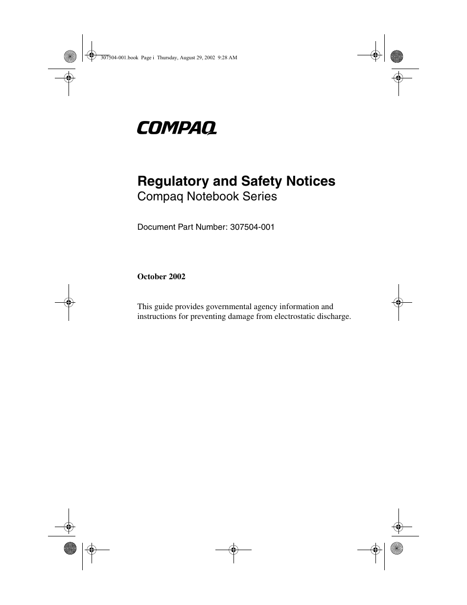 Compaq 3000 Series User Manual | 24 pages