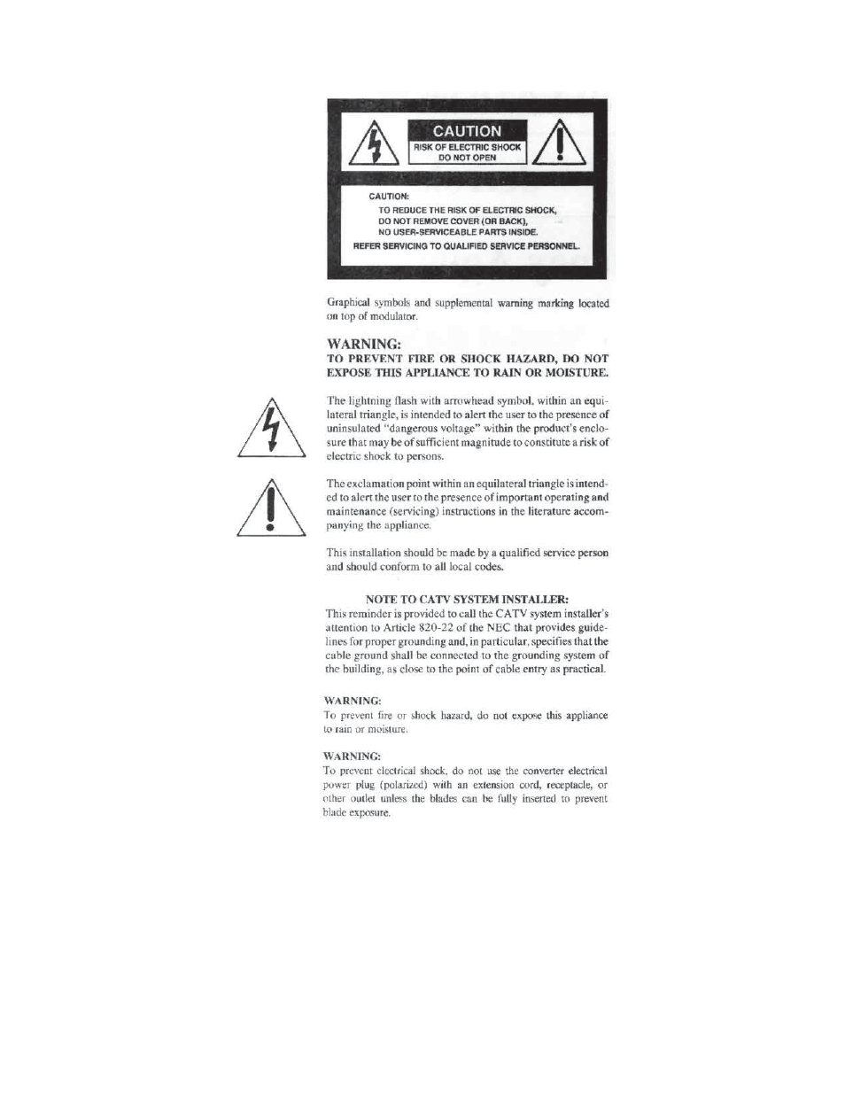 Olson Technology S450P Series User Manual | Page 2 / 16