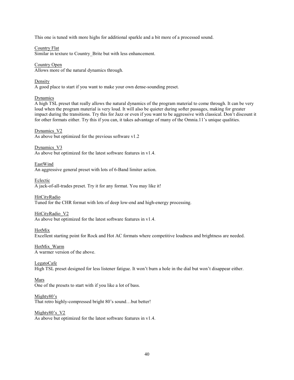 Omnia Audio Omnia.11 User Manual | Page 56 / 102