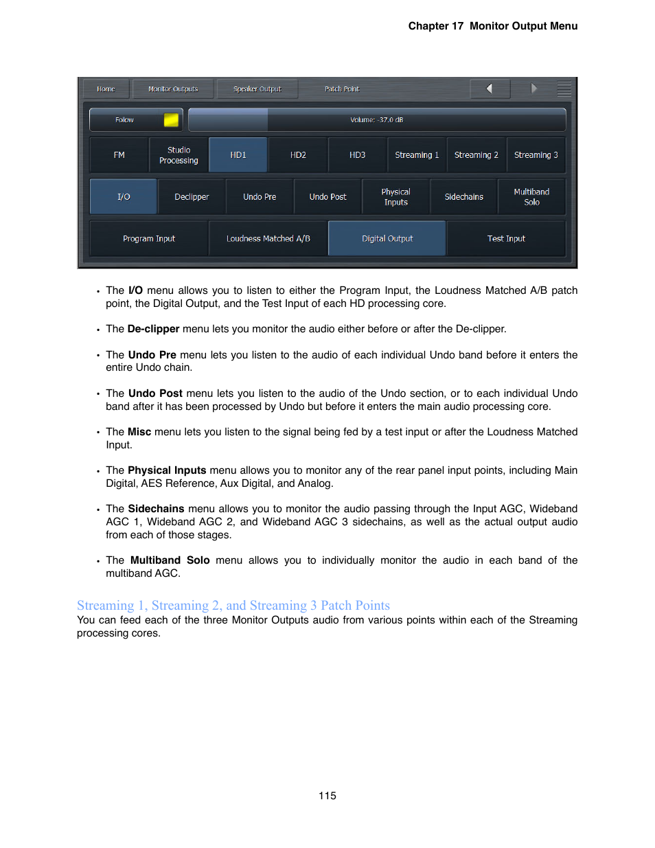 Omnia Audio Omnia.9 User Manual | Page 115 / 196
