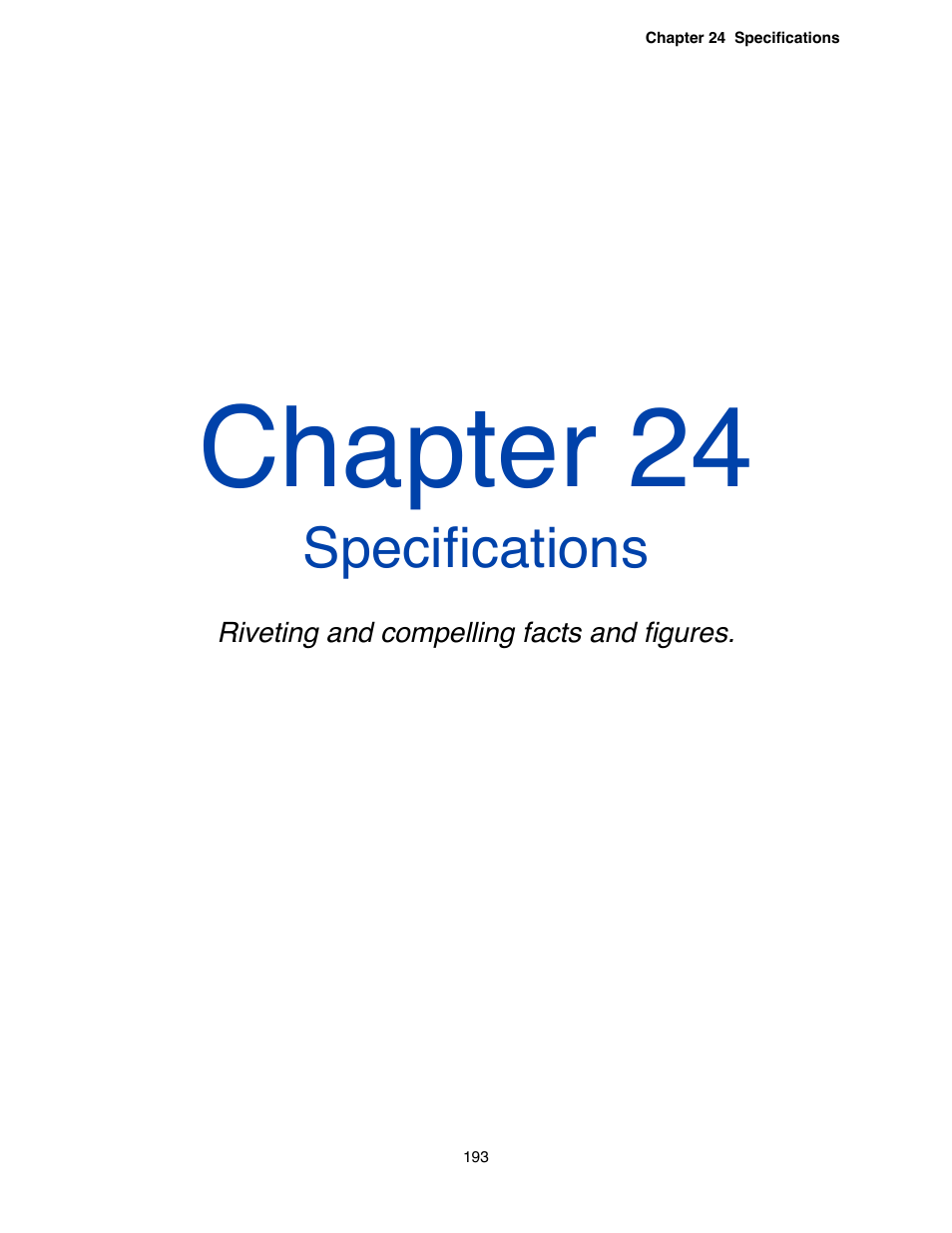 Chapter 24 - specifications, Chapter 24, 0g<:@x:8k@fej | Omnia Audio Omnia.9 User Manual | Page 193 / 196