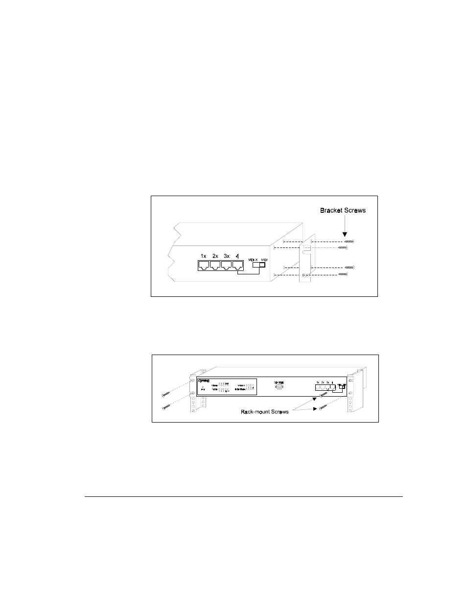 Mounting the hub in a rack | Compaq HB1004 User Manual | Page 12 / 45