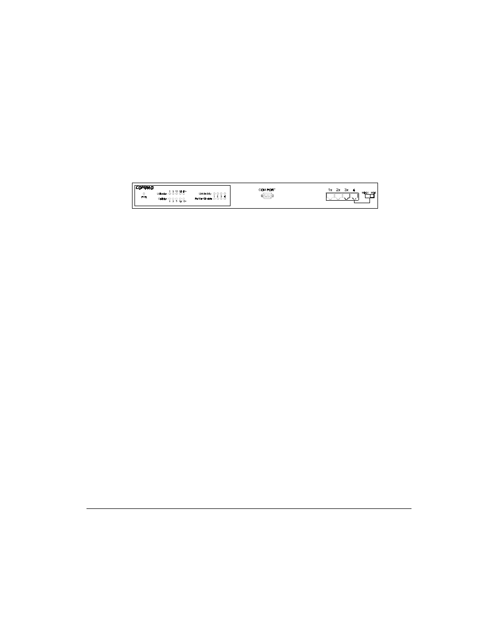 Hub components | Compaq HB1004 User Manual | Page 8 / 45