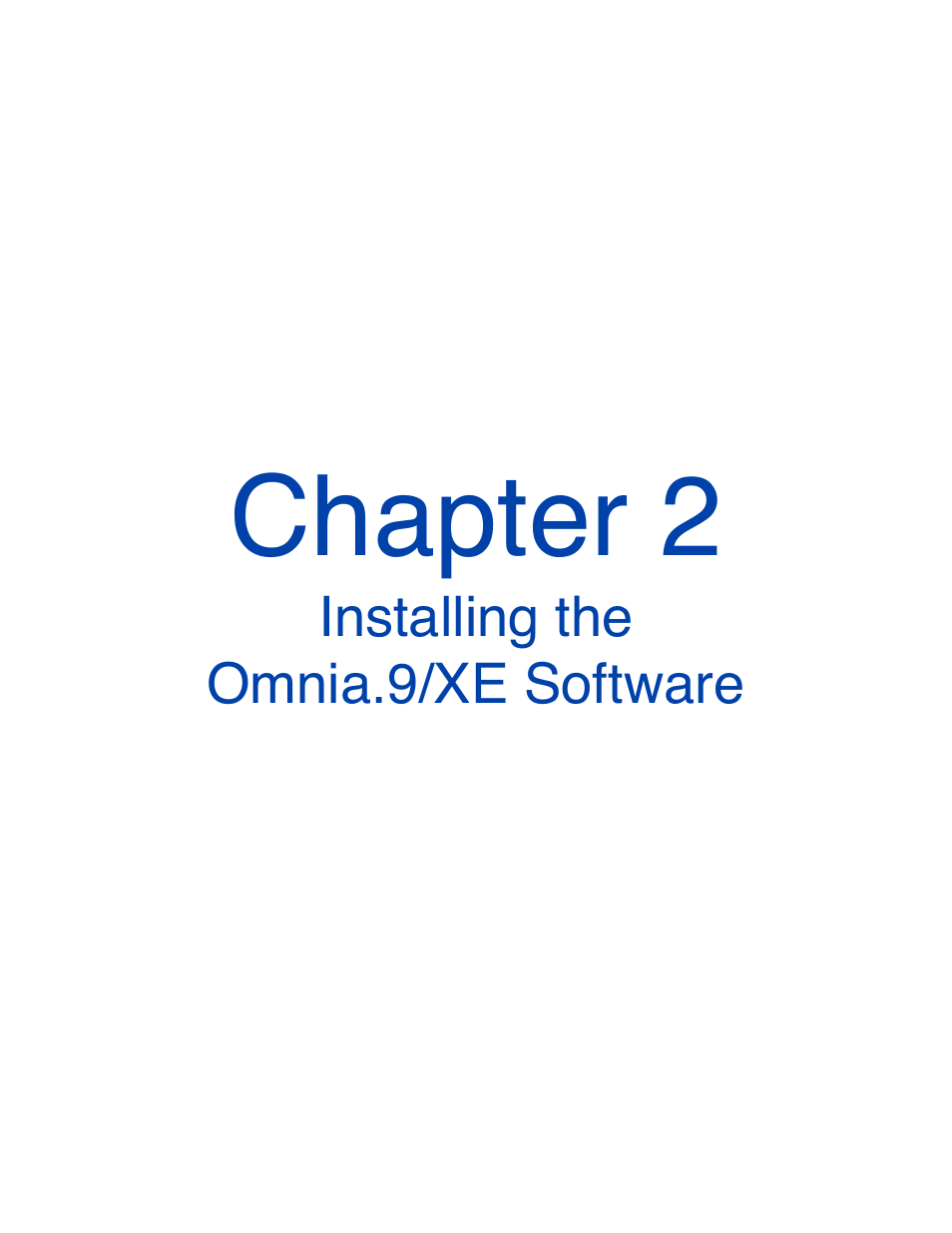 Chapter 2 - installing the omnia.9/xe software, Chapter 2 | Omnia Audio Omnia.9/XE User Manual | Page 7 / 108