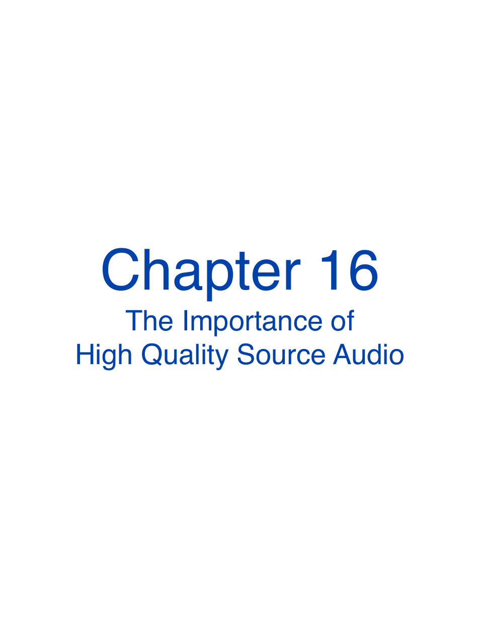 Chapter 16 | Omnia Audio Omnia.9/XE User Manual | Page 98 / 108