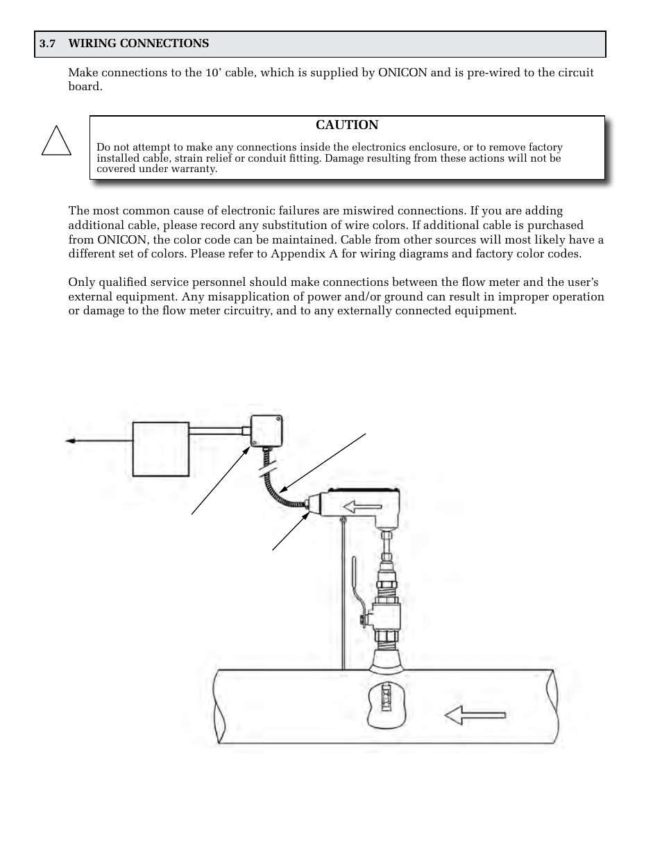 Flow | ONICON F-1100 Series User Manual | Page 20 / 53