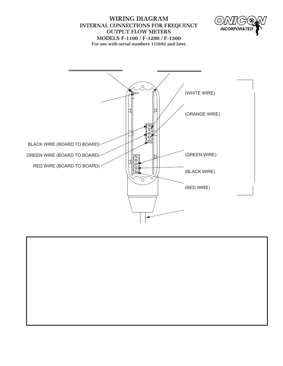 Wiring diagram | ONICON F-1100 Series User Manual | Page 31 / 53