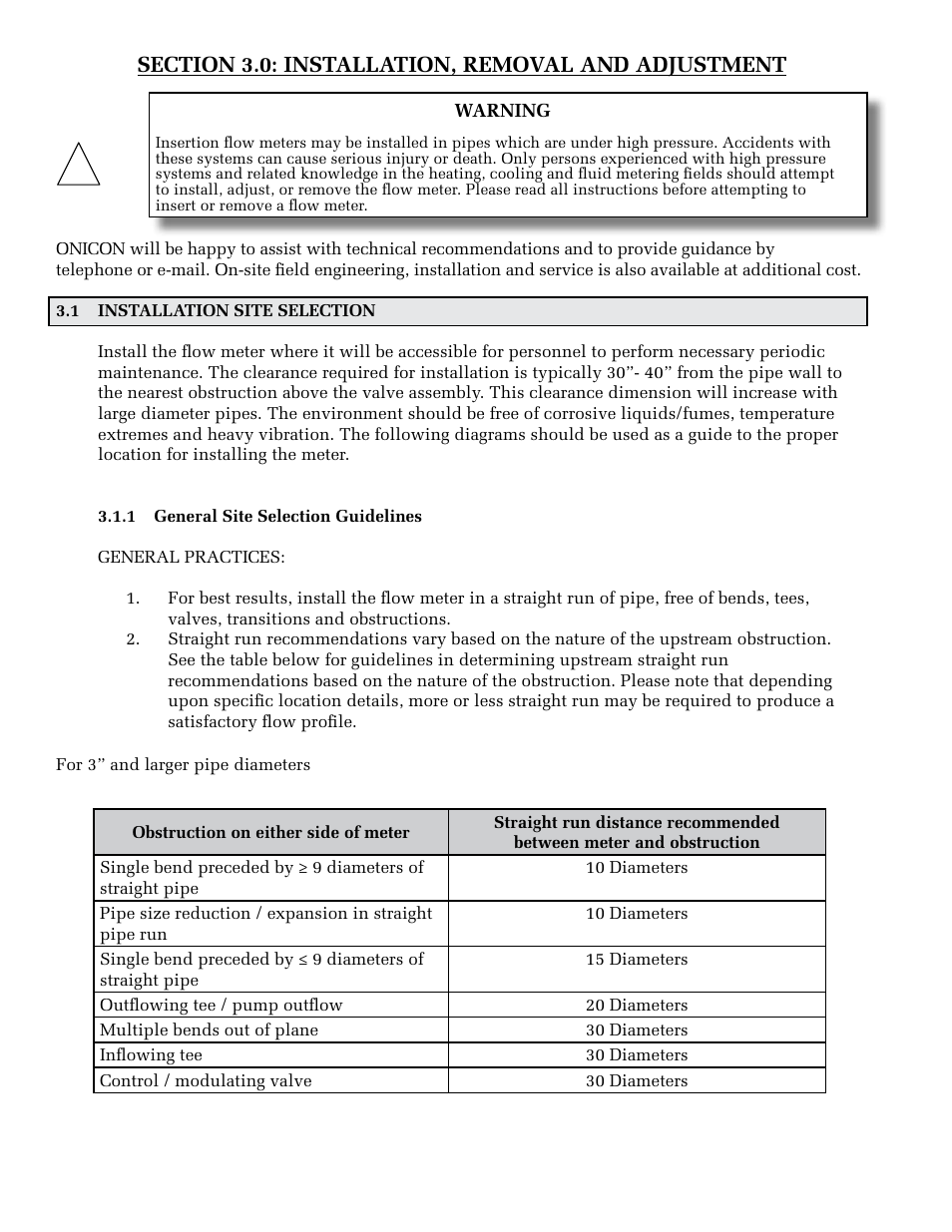 ONICON FB-3500 Series User Manual | Page 10 / 28