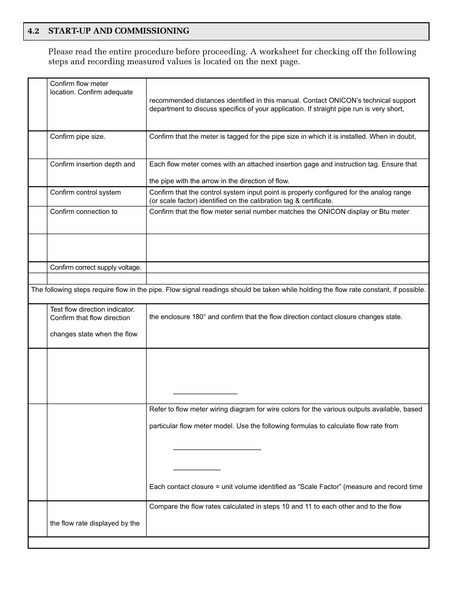 ONICON FB-3500 Series User Manual | Page 24 / 28