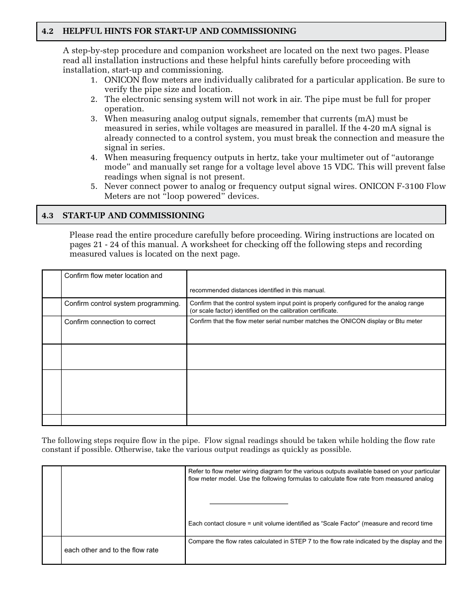 ONICON F-3100 Series User Manual | Page 34 / 41