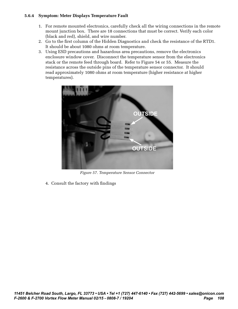 Outside | ONICON F-2600 User Manual | Page 108 / 131