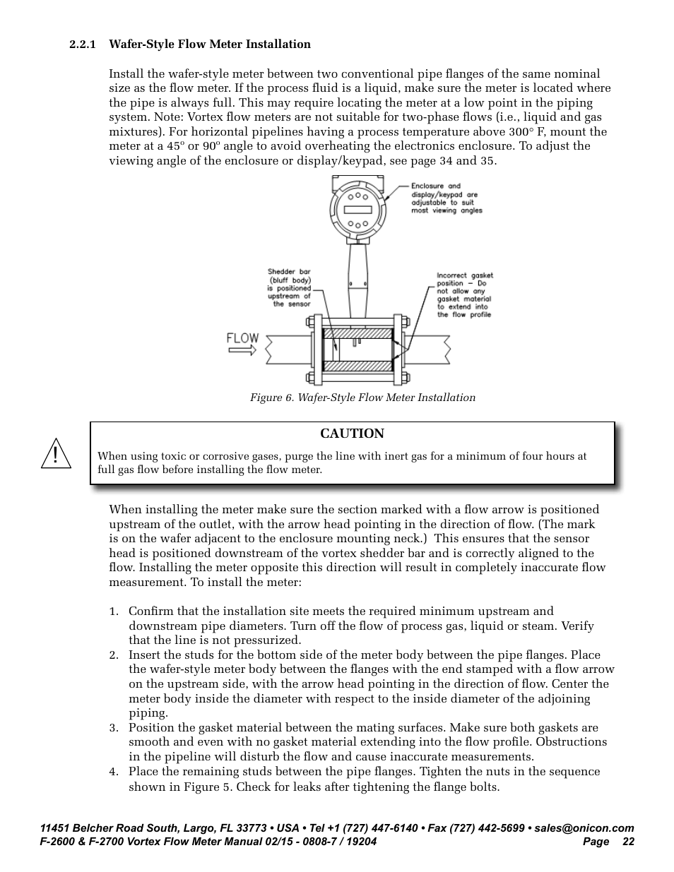 ONICON F-2600 User Manual | Page 22 / 131