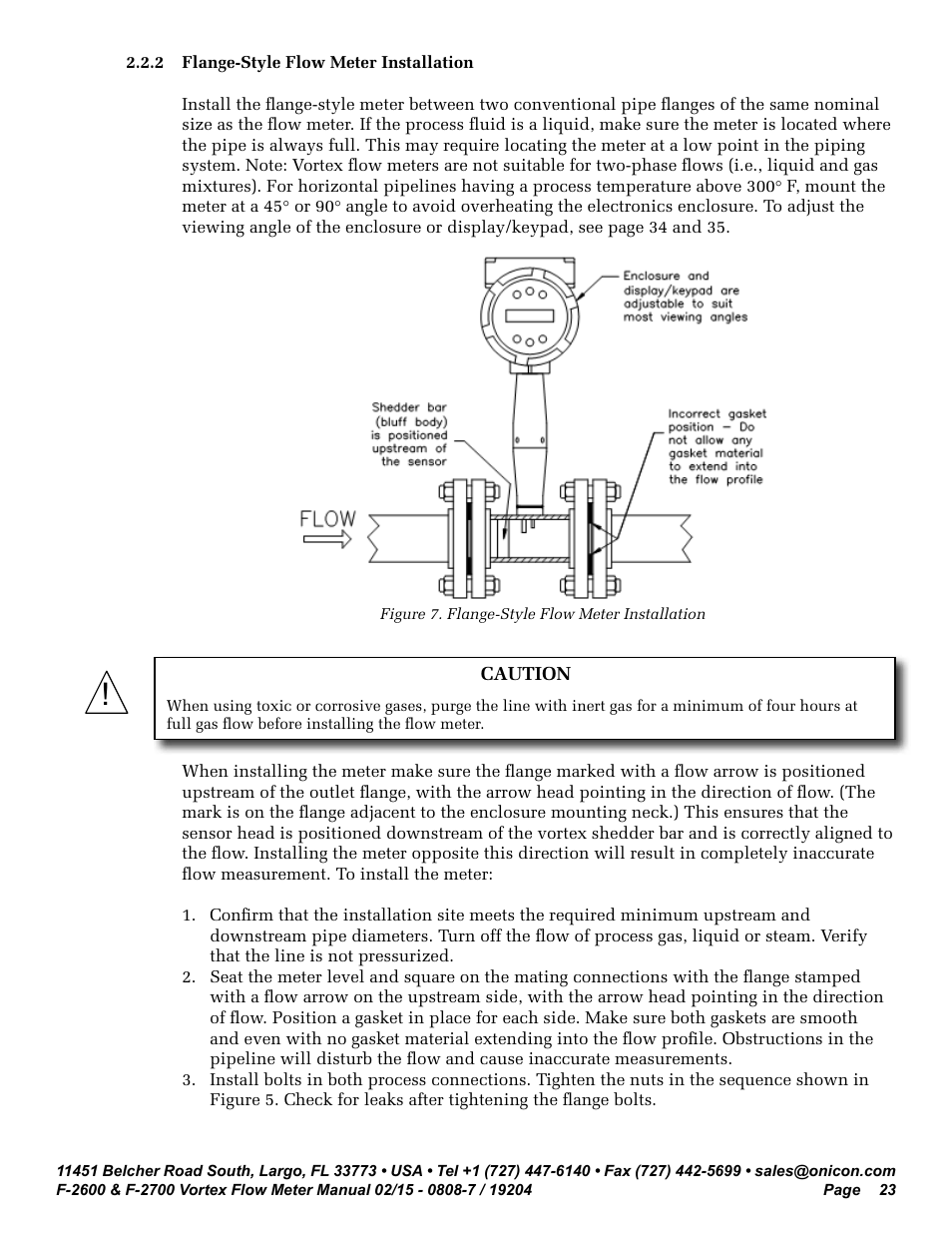 ONICON F-2600 User Manual | Page 23 / 131