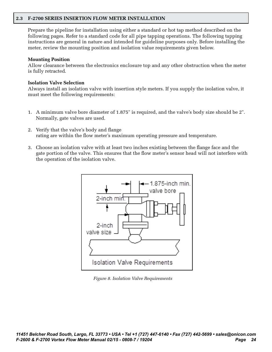 ONICON F-2600 User Manual | Page 24 / 131