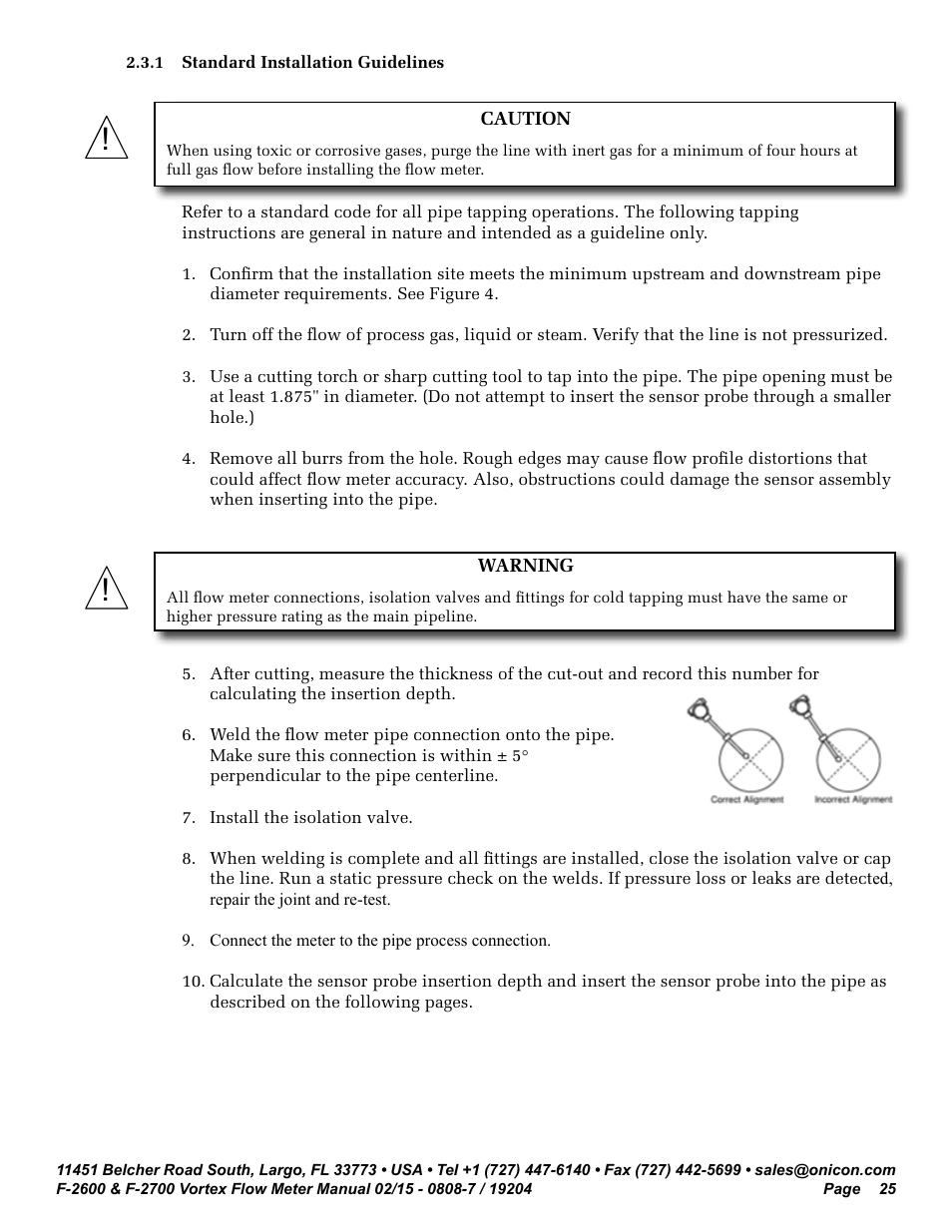 ONICON F-2600 User Manual | Page 25 / 131