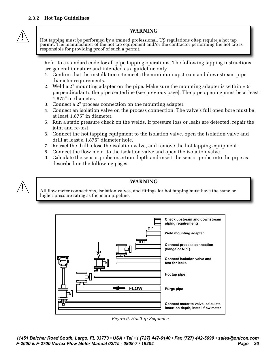 ONICON F-2600 User Manual | Page 26 / 131