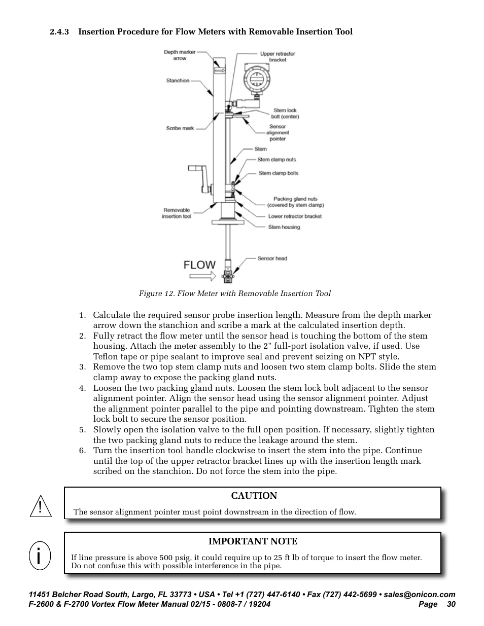 ONICON F-2600 User Manual | Page 30 / 131