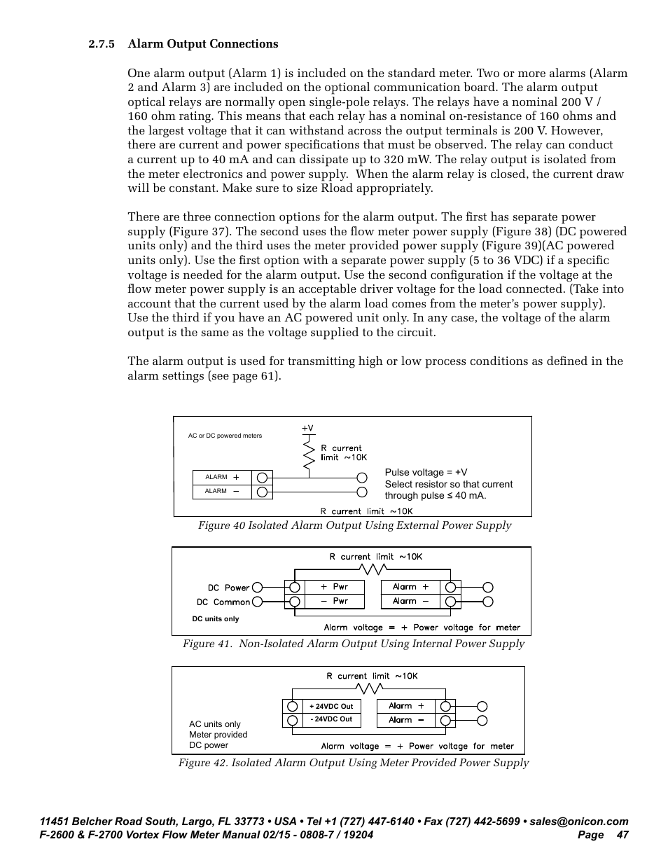 ONICON F-2600 User Manual | Page 47 / 131