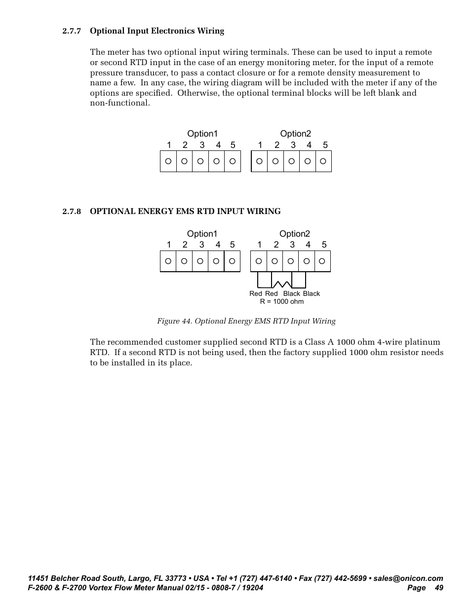 ONICON F-2600 User Manual | Page 49 / 131