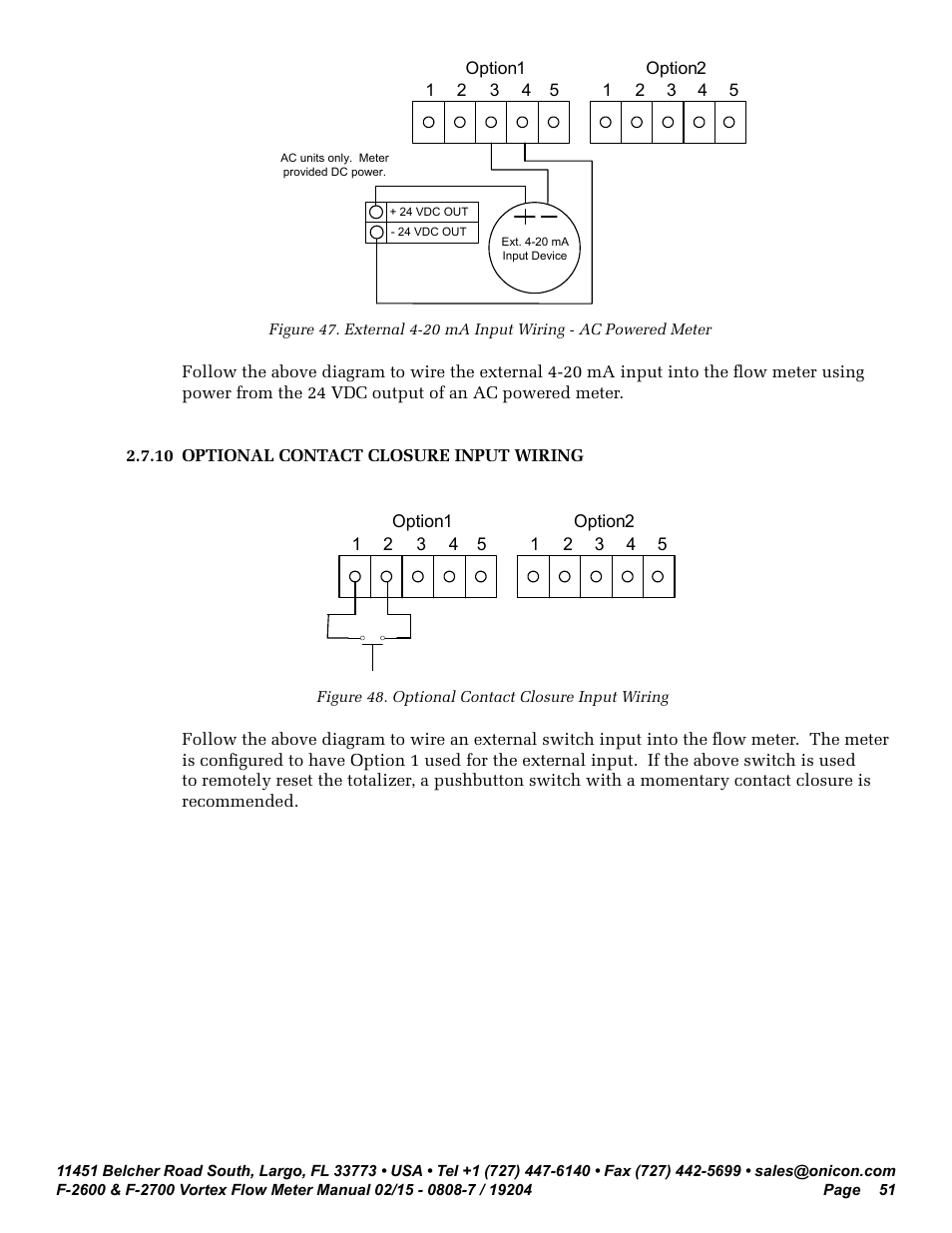 ONICON F-2600 User Manual | Page 51 / 131