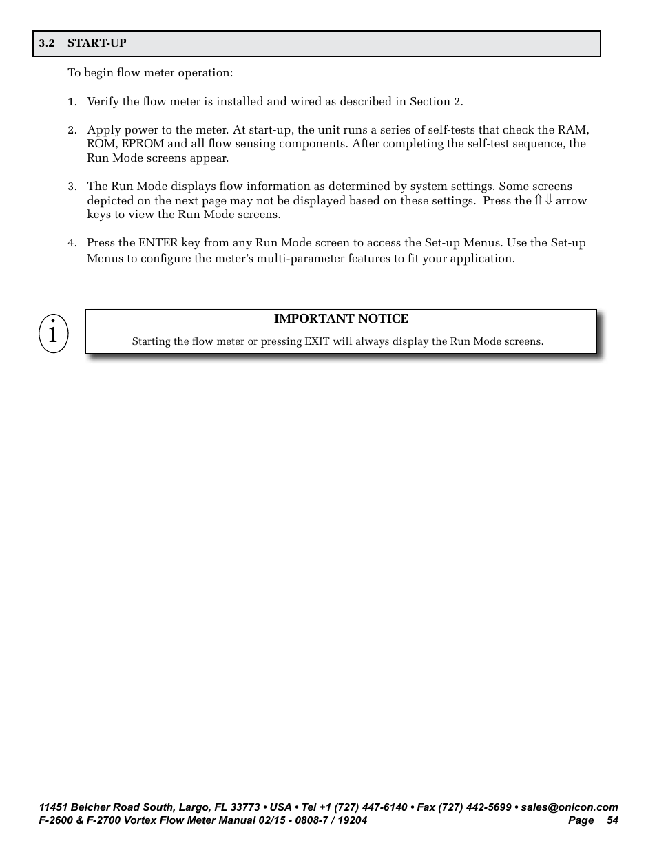 ONICON F-2600 User Manual | Page 54 / 131