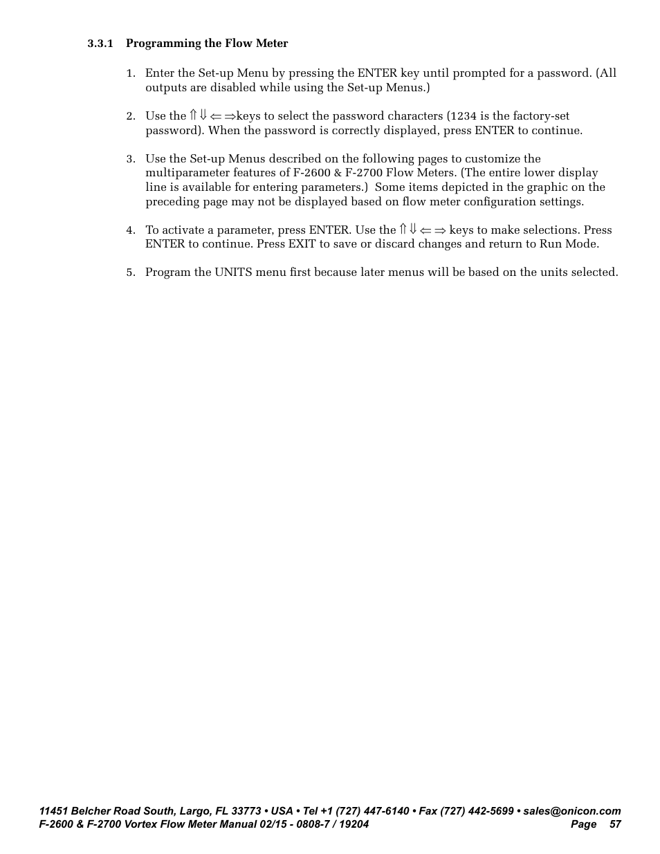 ONICON F-2600 User Manual | Page 57 / 131