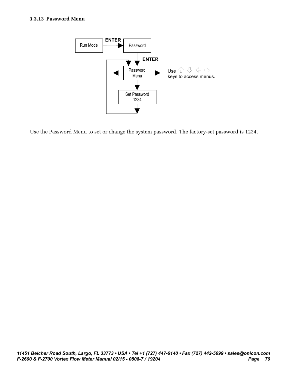 ONICON F-2600 User Manual | Page 70 / 131