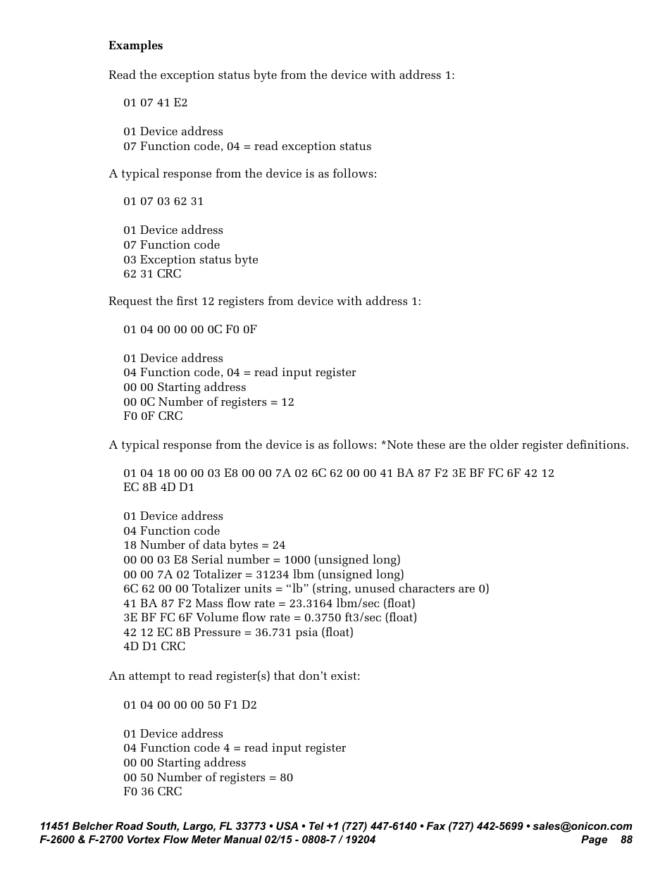 ONICON F-2600 User Manual | Page 88 / 131