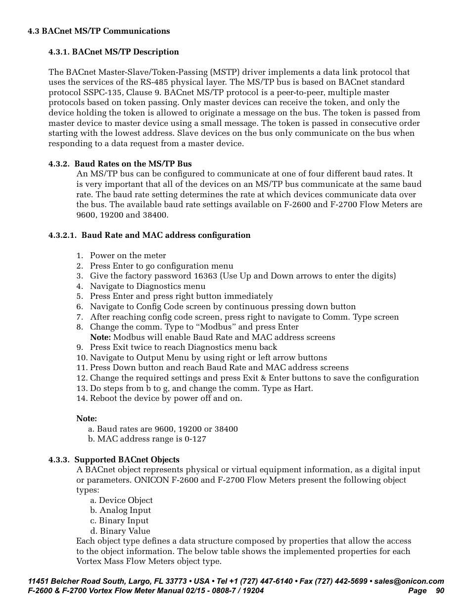 ONICON F-2600 User Manual | Page 90 / 131