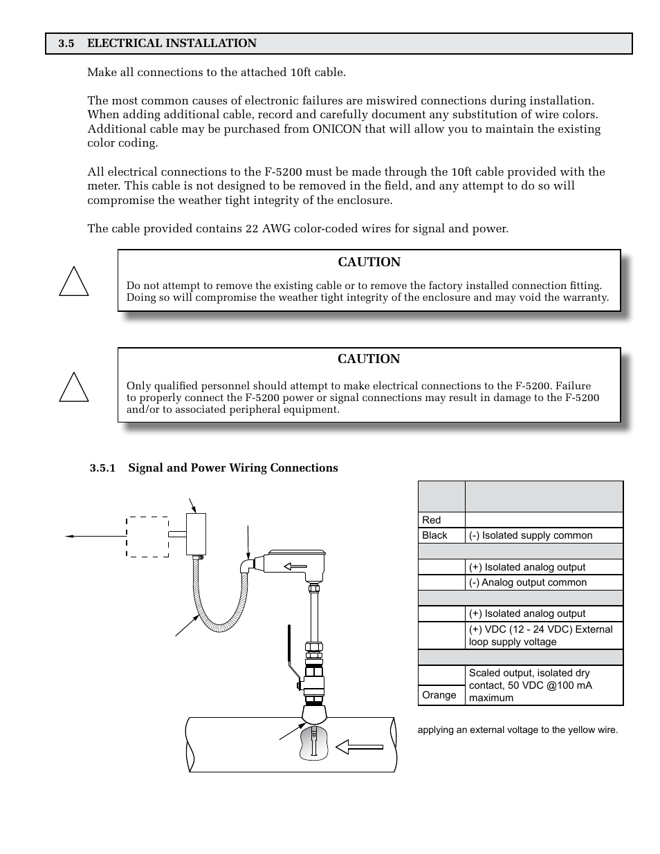 ONICON F-5200 Insertion User Manual | Page 19 / 27