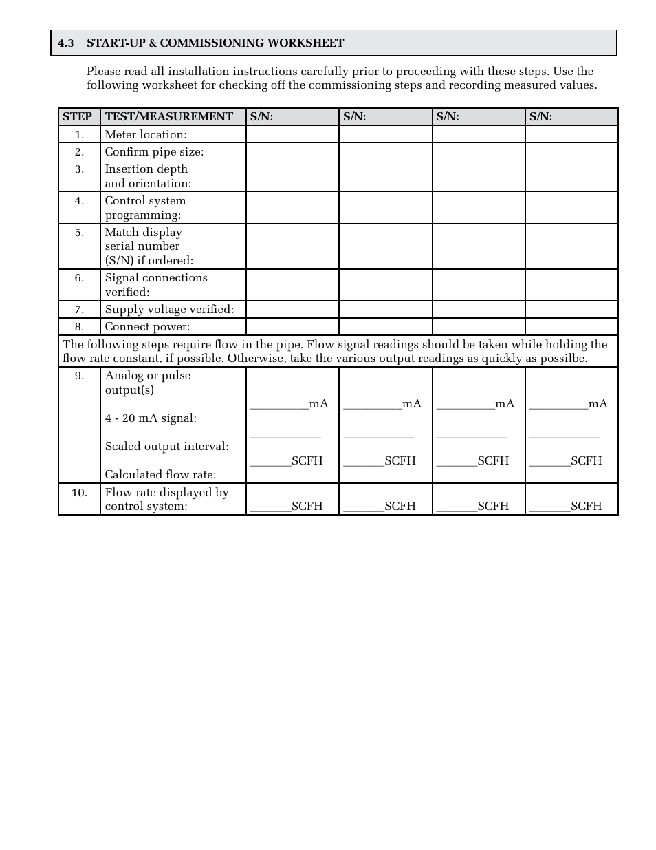 ONICON F-5200 Insertion User Manual | Page 23 / 27