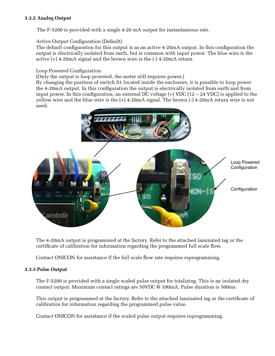 ONICON F-5200 Inline User Manual | Page 15 / 20