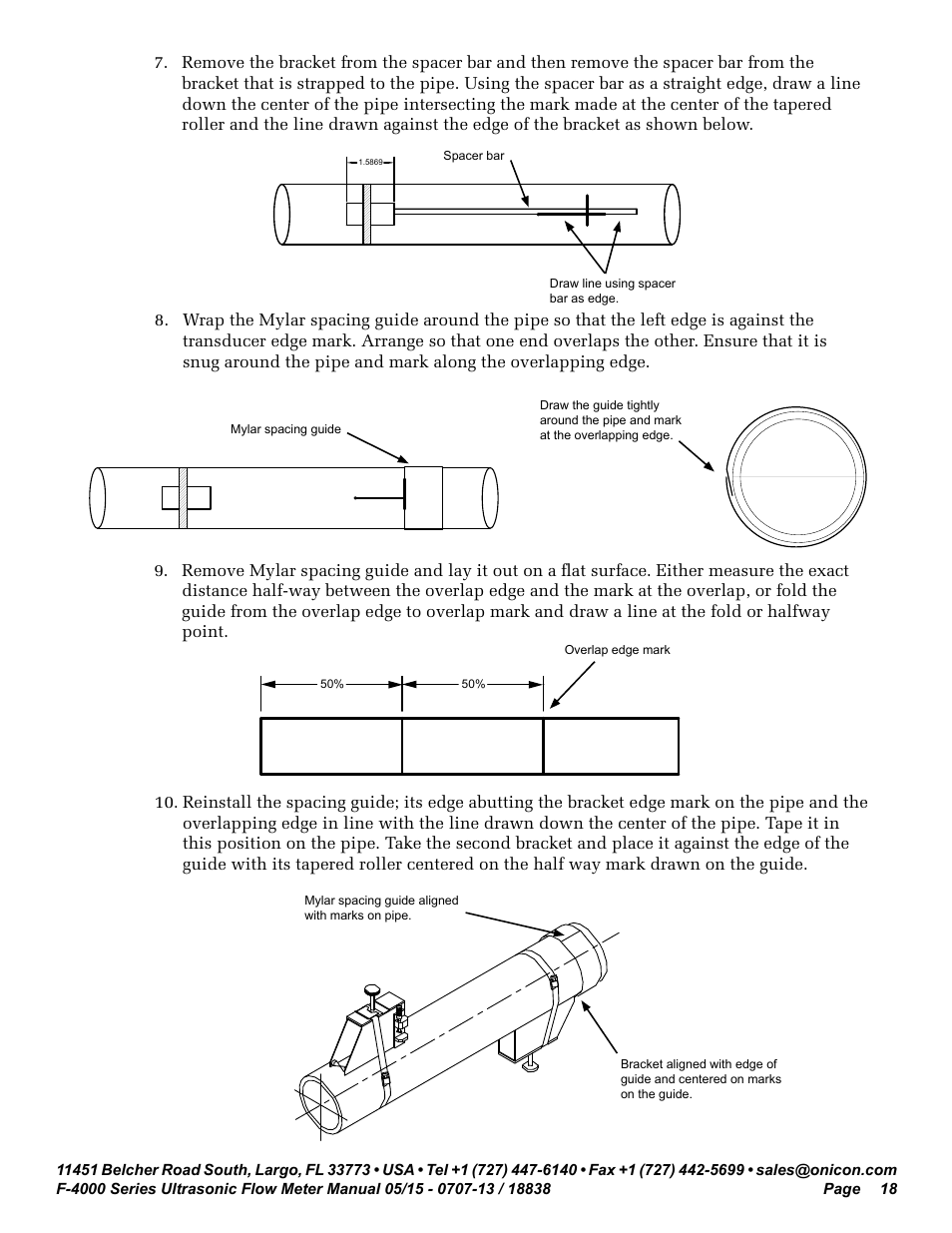 ONICON F-4000 Series User Manual | Page 18 / 52