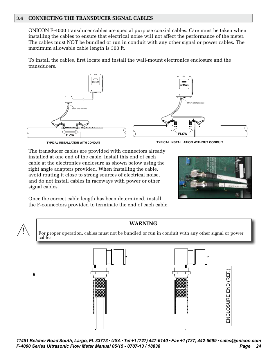 ONICON F-4000 Series User Manual | Page 24 / 52