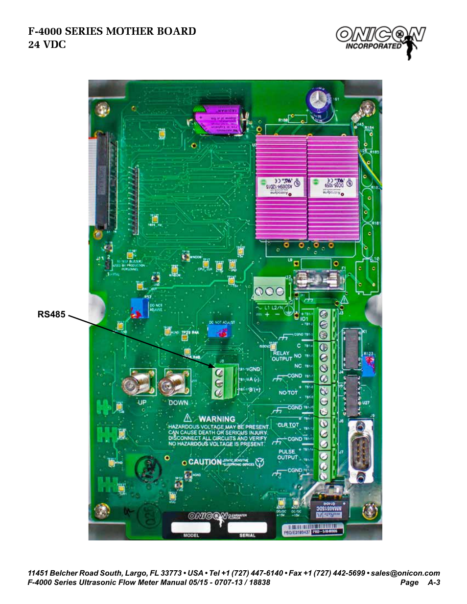 ONICON F-4000 Series User Manual | Page 51 / 52