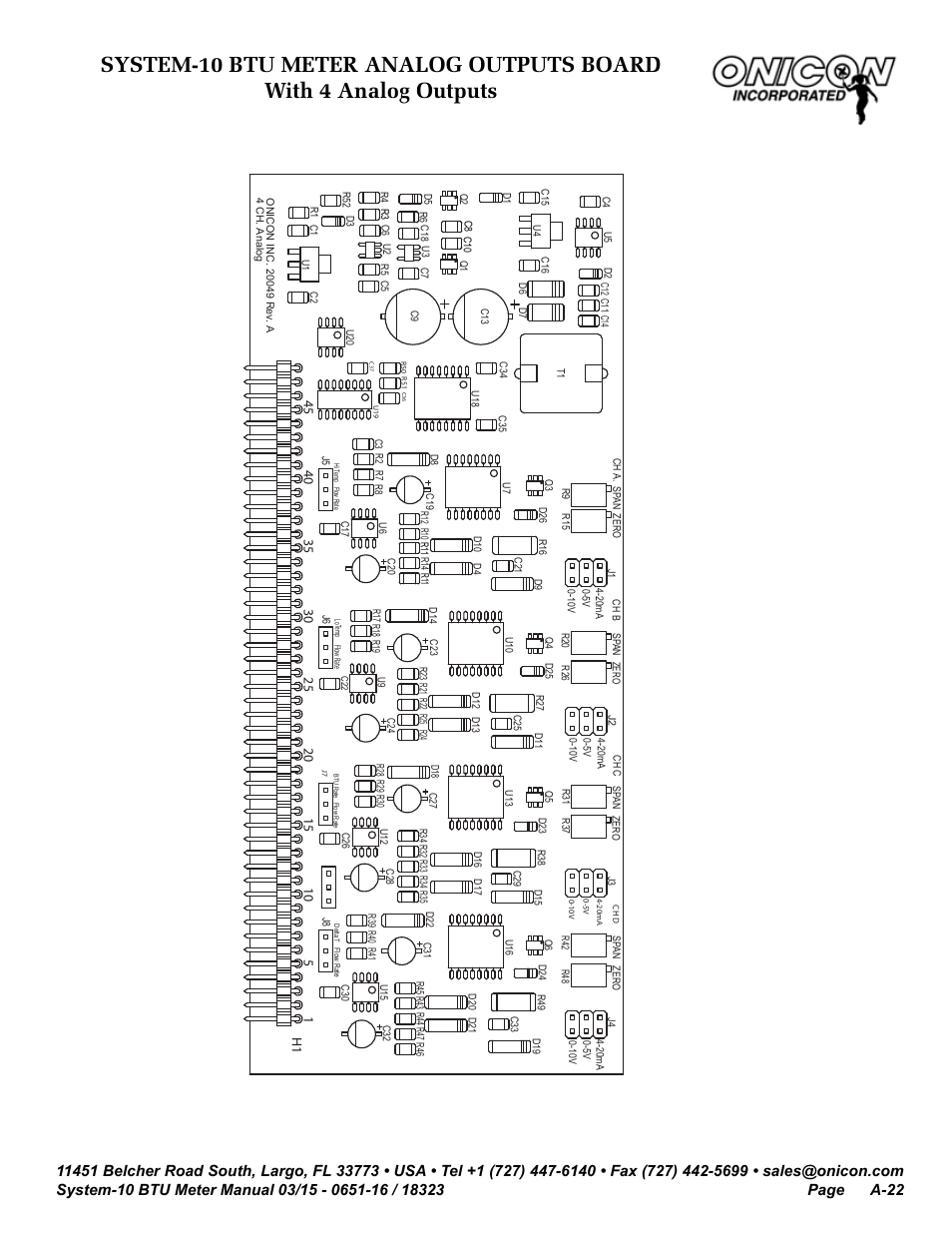 ONICON System-10 BTU User Manual | Page 56 / 57