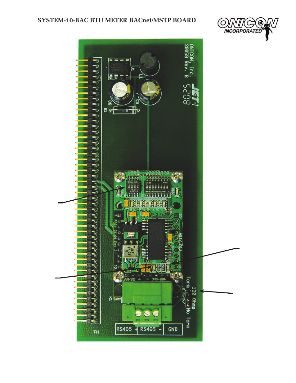 ONICON System-10 BACnet User Manual | Page 25 / 27