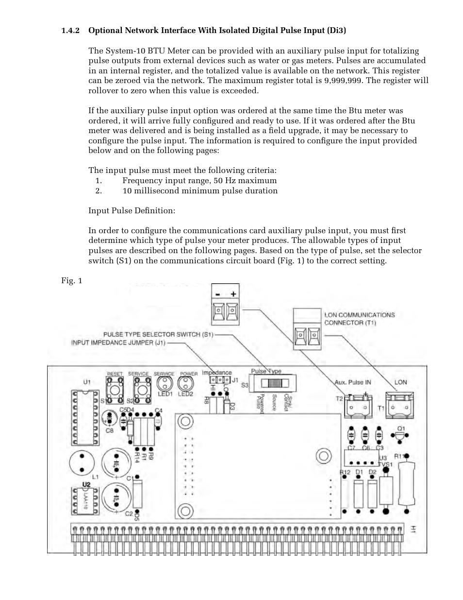 ONICON System-10 LonWorks User Manual | Page 7 / 21
