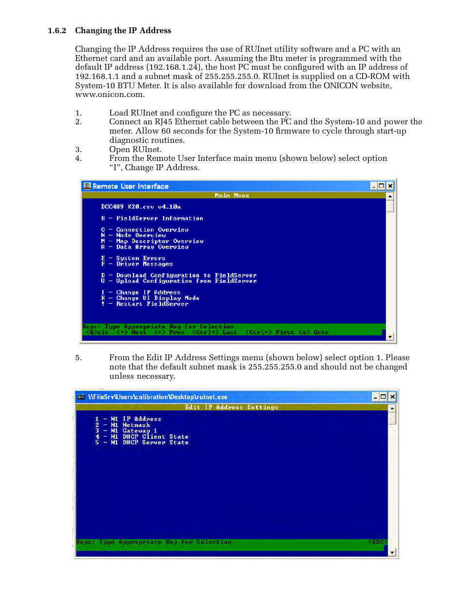 ONICON System-10 MODBUS User Manual | Page 14 / 35