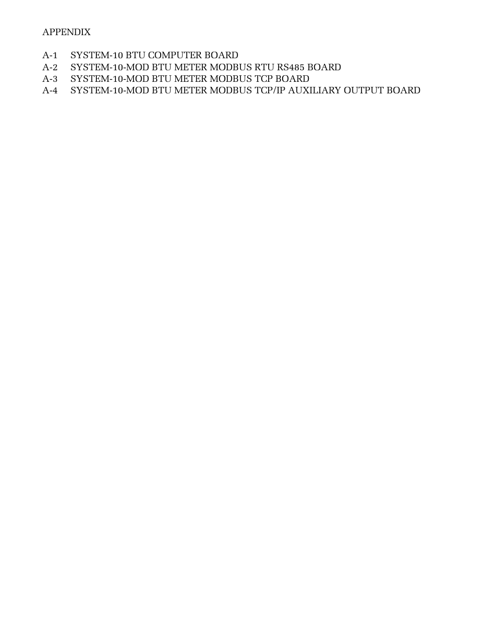 ONICON System-10 MODBUS User Manual | Page 31 / 35