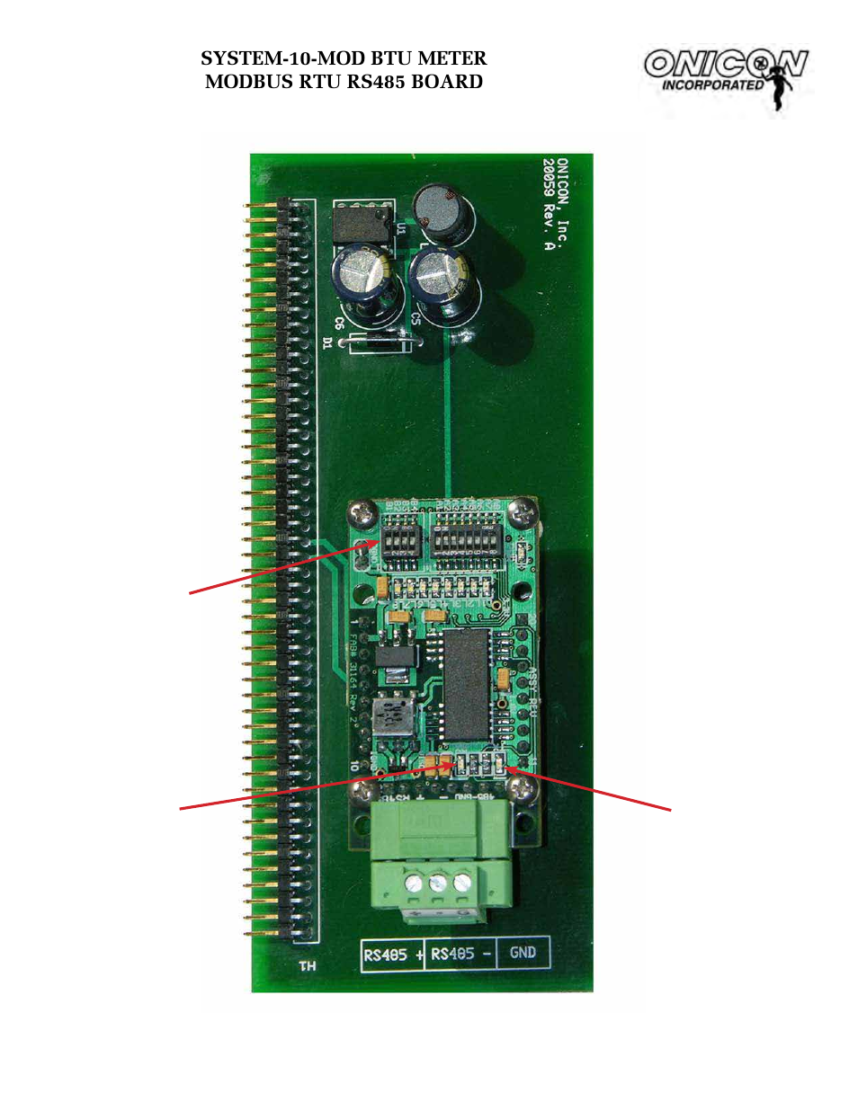 ONICON System-10 MODBUS User Manual | Page 33 / 35