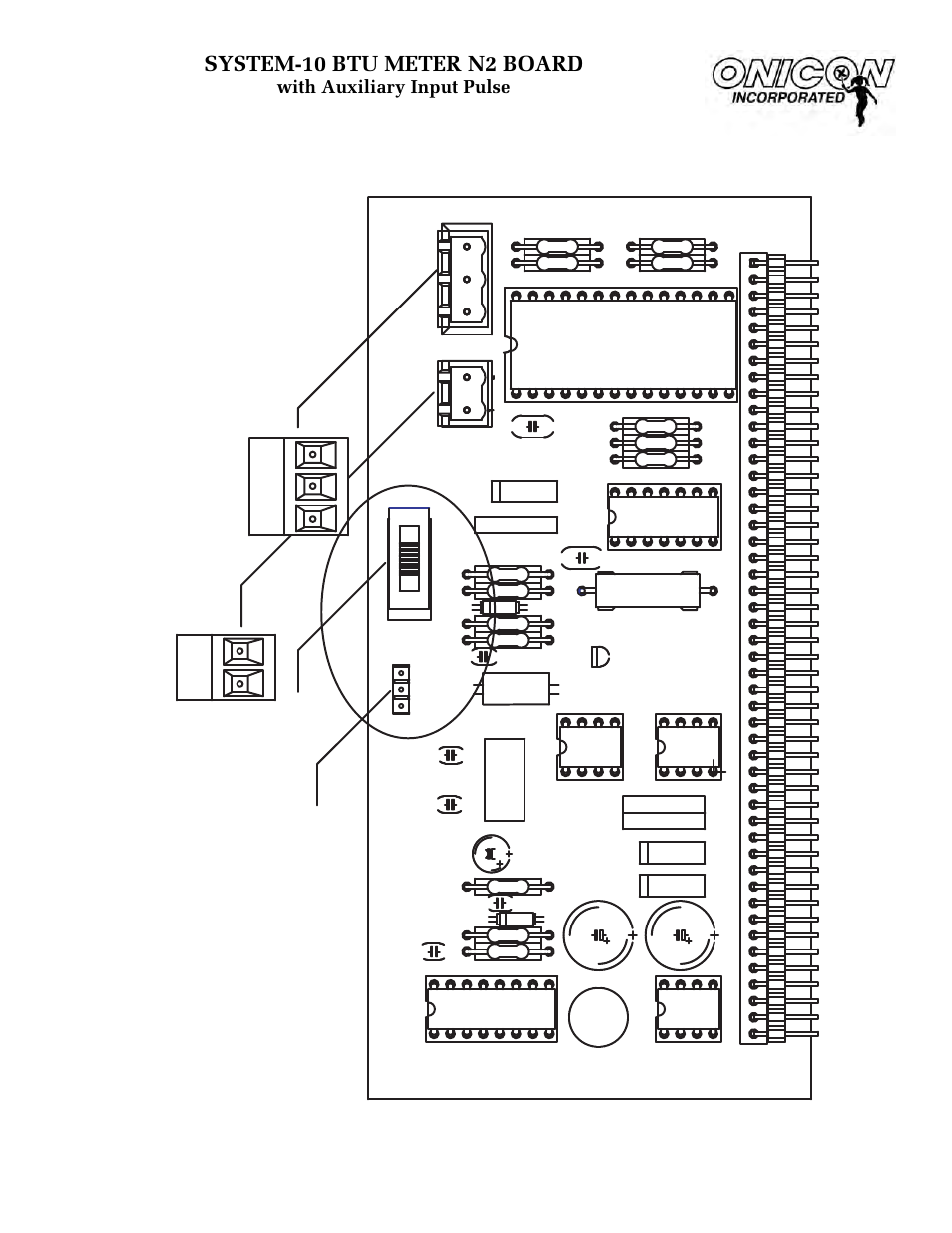 A-12, System-10 btu meter n2 board | ONICON System-10 N2 User Manual | Page 24 / 24