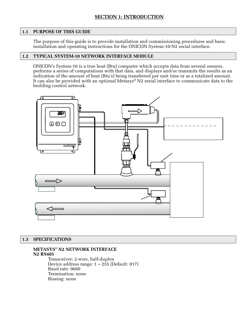 ONICON System-10 N2 User Manual | Page 5 / 24